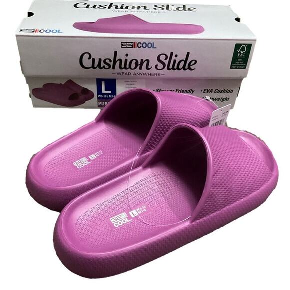 32 Degrees Sandals Unisex Cushion Slide Size Large NEW - Picture 2 of 10